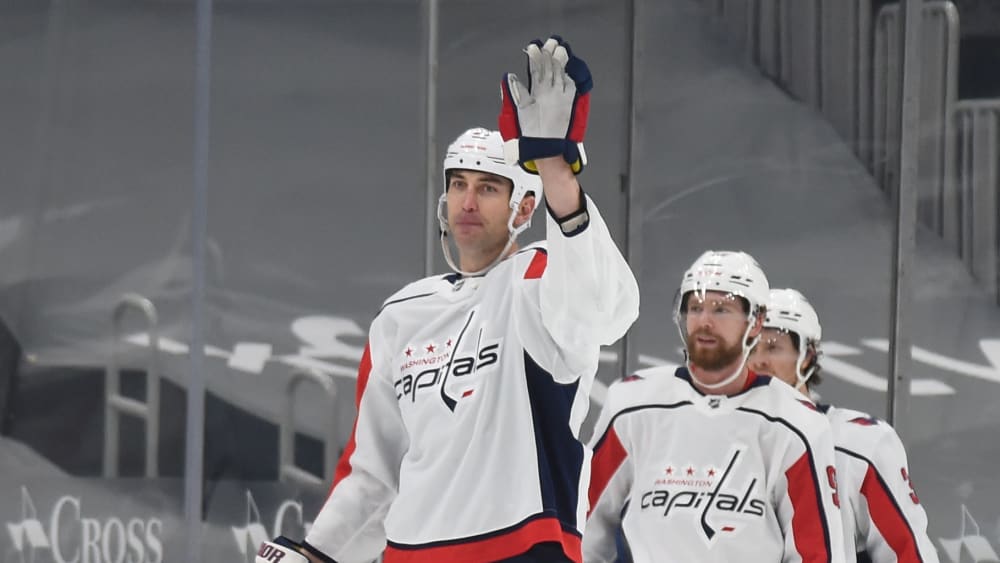 44 und immer noch auf den Kufen: Zdeno Chara bei seiner Rückkehr nach Boston.