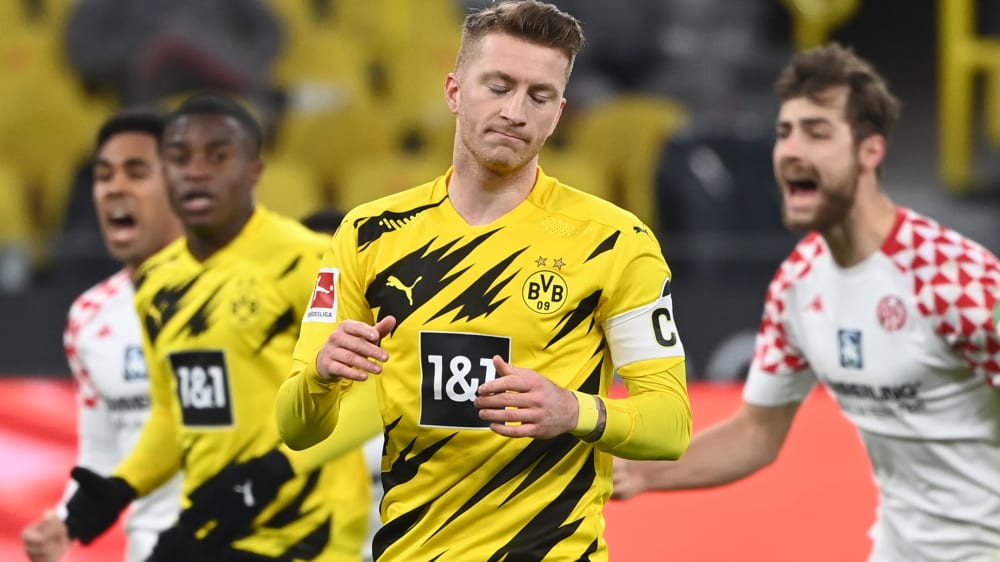 Nicht gehalten, sondern vorbeigeschossen: Marco Reus vergab gegen Mainz vom Punkt.