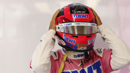 Racing-Point-Pilot Sergio Perez hat sich mit dem Corona-Virus infiziert.