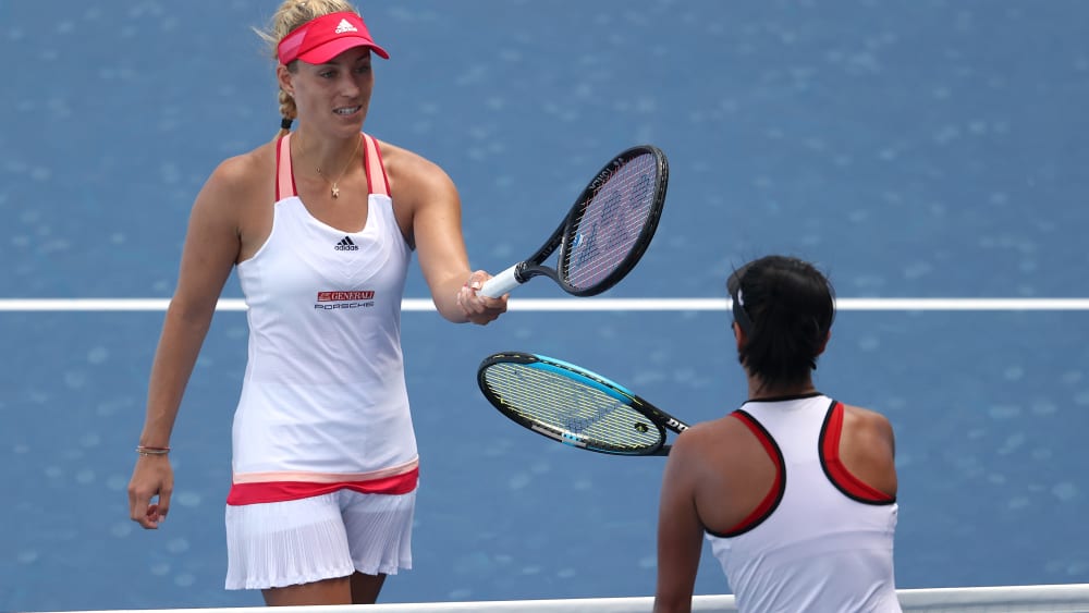Hat weiterhin keinen Satz verloren: Angelique Kerber besiegte auch die US-Amerikanerin Ann Li.