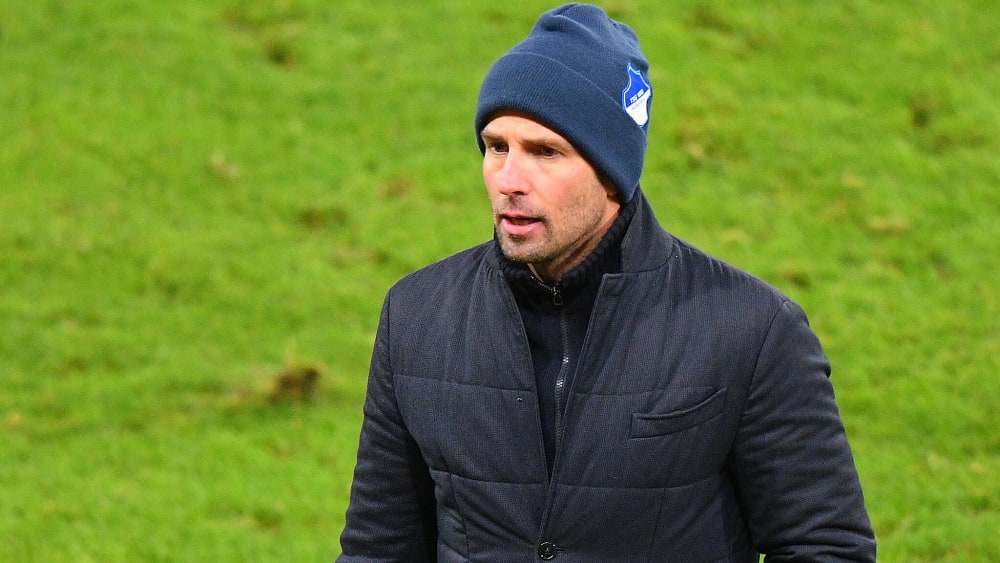 Teilt sich einen Negativrekord bisher mit Markus Babbel: Hoffenheims Trainer Sebastian Hoeneß.