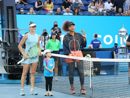Will jungen Mädchen ein Vorbild sein: Naomi Osaka (r.).