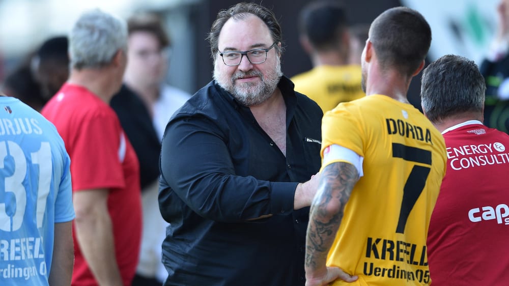 Der Abschied beim KFC Uerdingen naht, auch als Präsident: Mikhail Ponomarev.