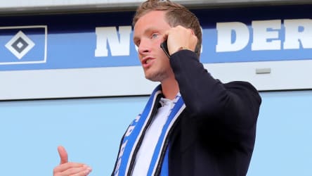 Marcell Jansen, Ex-Profi und Präsident des HSV e.V., stellte sich als neuer Aufsichtsratsboss der Fußball AG vor.