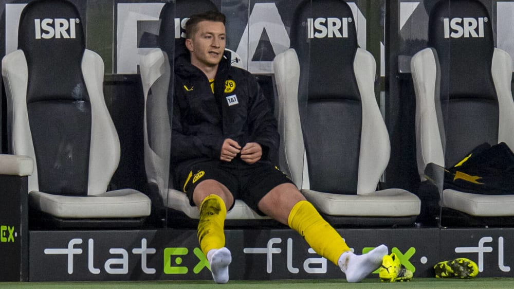 Dortmunds Kapitän Marco Reus wurde in der Schlussphase gegen Gladbach sichtlich bedient ausgewechselt - nach der Partie ärgerte er sich vor allem über die Gegentore.