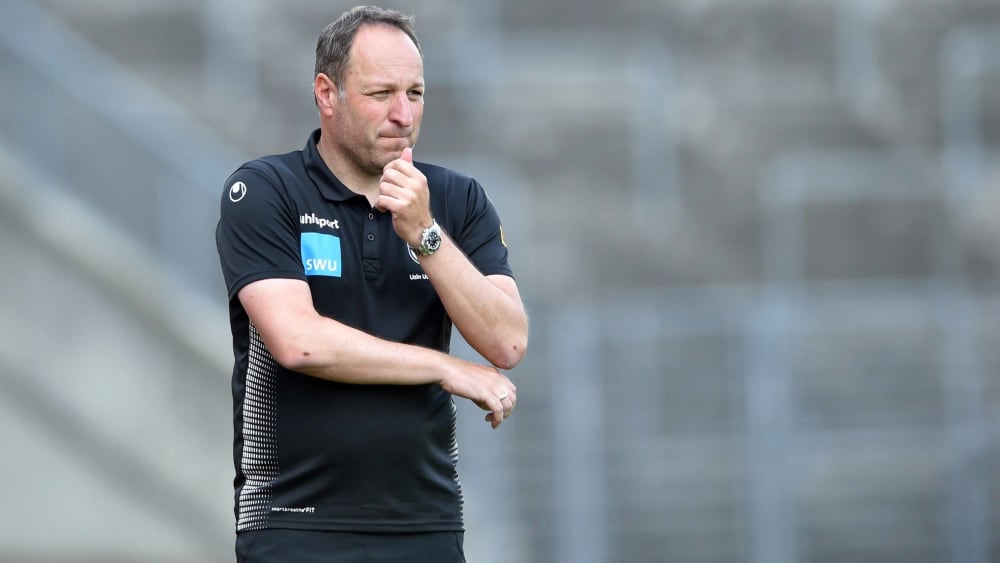 Wird den SSV Ulm 1846 nur noch für ein Spiel betreuen: Holger Bachthaler.