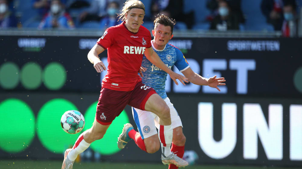 Verteidiger mit enormer Physis: Sebastian Bornauw vom 1. FC Köln.