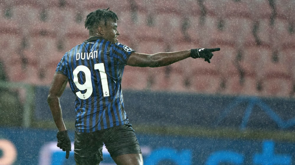 Glänzte vor der Pause: Duvan Zapata.
