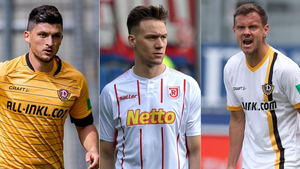 Geht, kommt, bleibt: Jannis Nikolaou, Tim Knipping und Chris Löwe.