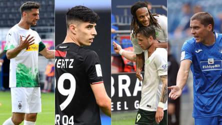Für Gladbach, Leverkusen, Wolfsburg und Hoffenheim geht es am letzten Spieltag noch um was.