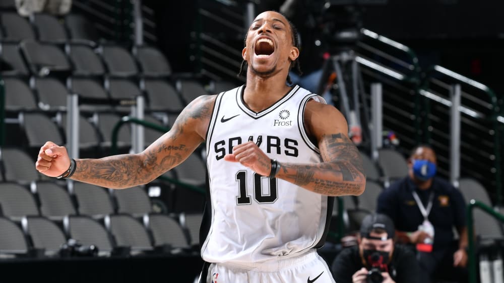 Auf seinen Wurf hatten die Mavs keine Antwort mehr parat: DeMar DeRozan.