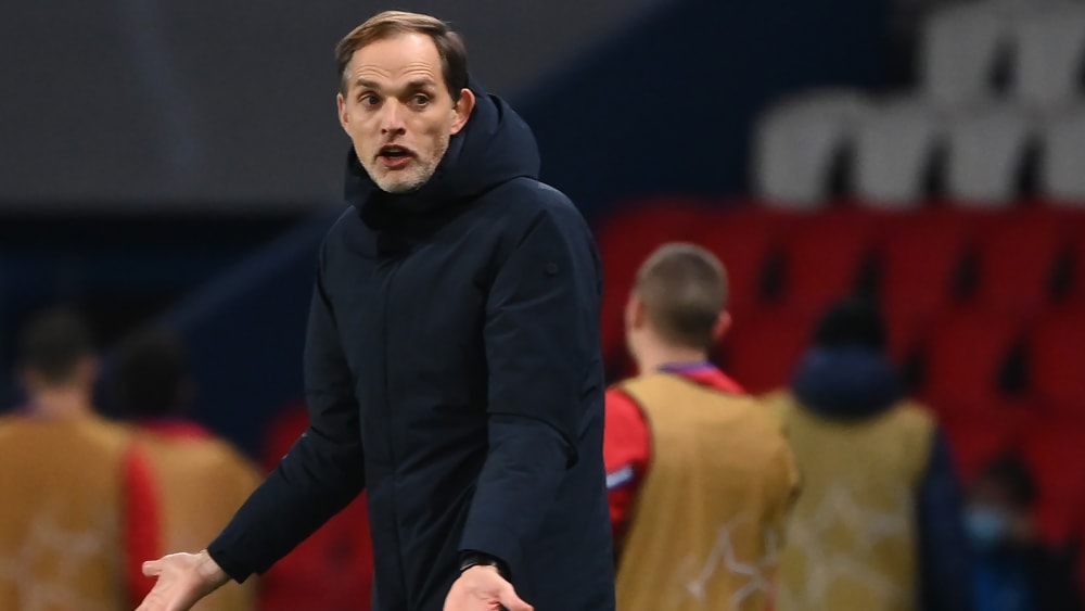 Verteidigte seine Spieler - und die Spielweise: PSG-Trainer Thomas Tuchel.