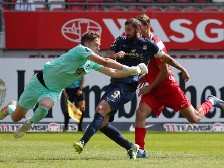 Matheo Raab und Sascha Mölders