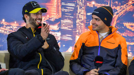 Daniel Ricciardo und Carlos Sainz