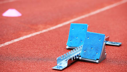 Leerer Startblock
