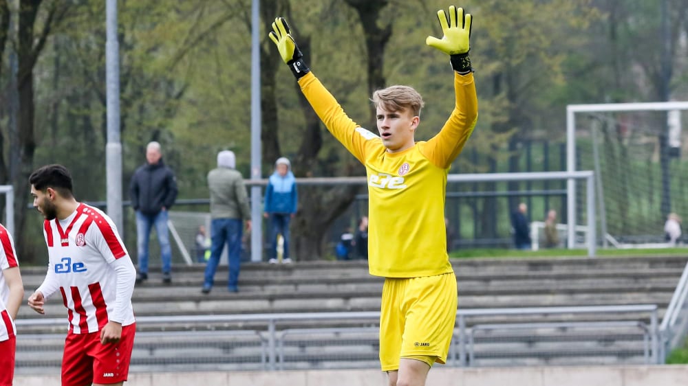 Nächster Nachwuchstorwart mit Profivertrag: Jonas Kersken.