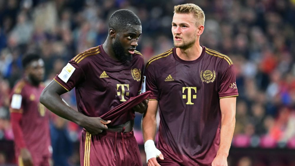 FC Bayern De Ligt orientiert sich an Upamecano kicker