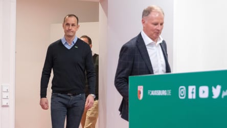 "Äußerst unglücklich": Nun hat sich auch Stefan Reuter (r.) über Heiko Herrlichs folgenreiche Anekdote geäußert.
