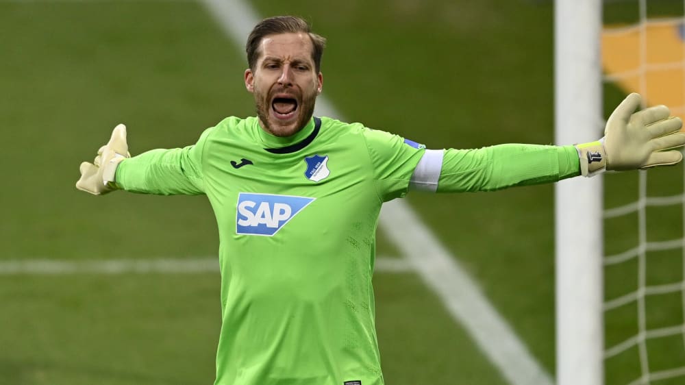 "Wir brauchen Spiele zu null": TSG-Torwart Oliver Baumann.