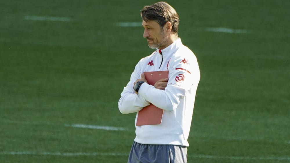 Wohl positiv auf Covid-19 getestet: Monacos Trainer Niko Kovac.