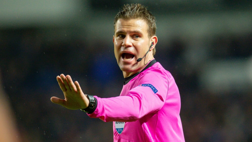 Zweiter Europa-League-Einsatz in dieser Saison: Dr. Felix Brych.