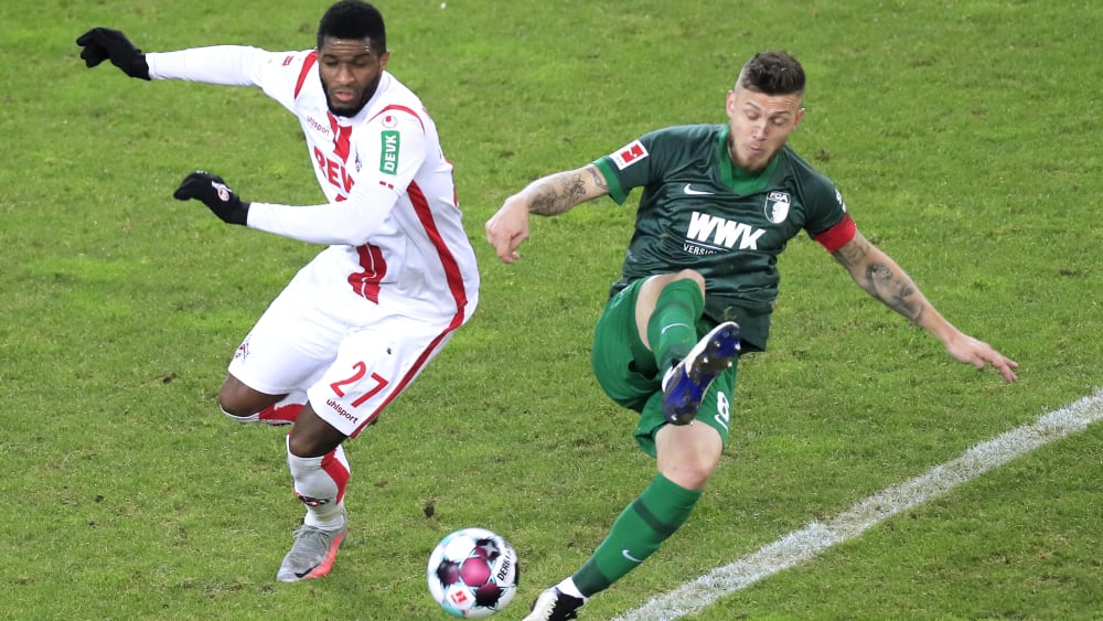 Muss gegen den VfB ersetzt werden: Jeffrey Gouweleeuw, links Anthony Modeste.