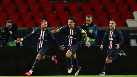 Neymar, Marquinhos, Pablo Sarabia