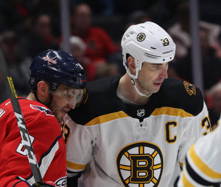 Alex Ovechkin (l.), Zdeno Chara