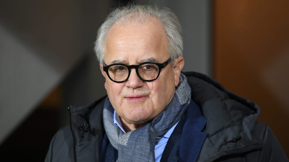 Nahm zu aktuellen Themen im deutschen Fußball Stellung: DFB-Präsident Fritz Keller.