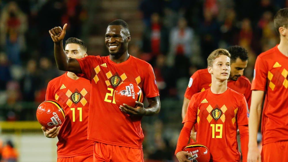 Daumen hoch: Christian Benteke und Belgien sind bei der EM dabei.