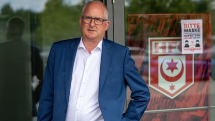 Halles Präsident Jens Rauschenbach