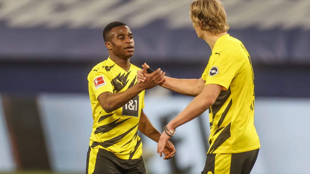 Ein Kandidat für die U 21: Dortmunds Stürmer Youssoufa Moukoko.