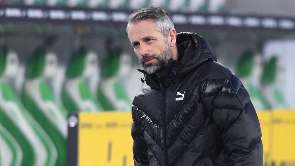 Holte mit Gladbach zuletzt in der Liga nur zwei von neun möglichen Punkten: Trainer Marco Rose.