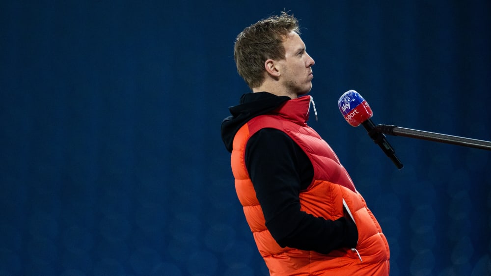 Sieht keine Krise beim kommenden Gegner FC Liverpool: Leipzigs Trainer Julian Nagelsmann.