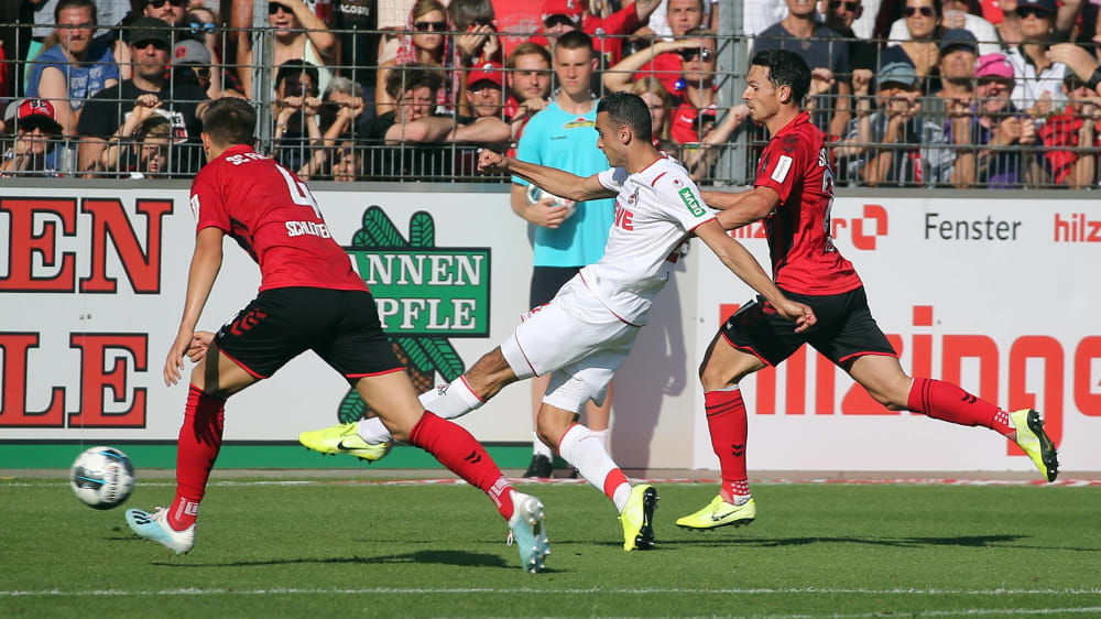 War kurz vor Schluss nicht mehr zu stoppen: Kölns Ellyes Skhiri.