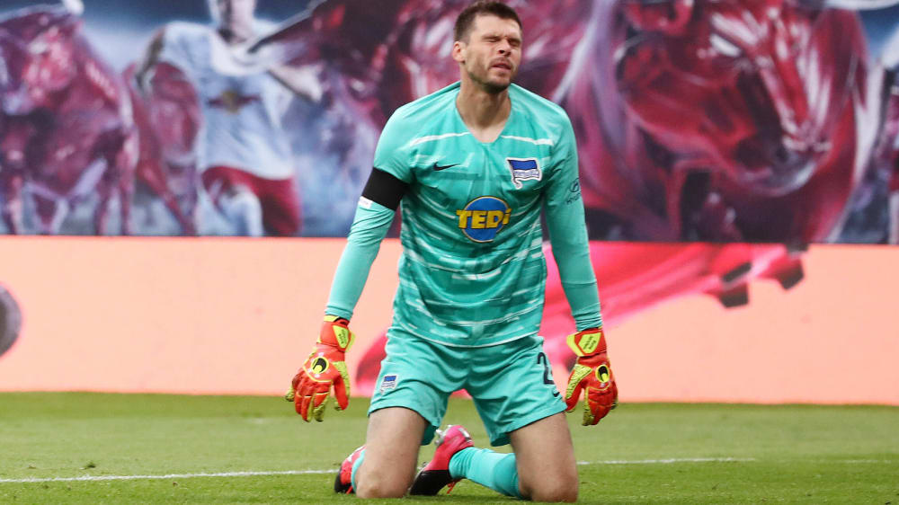 Legte sich ein Ei ins eigene Nest: Hertha-Keeper Rune Jarstein.