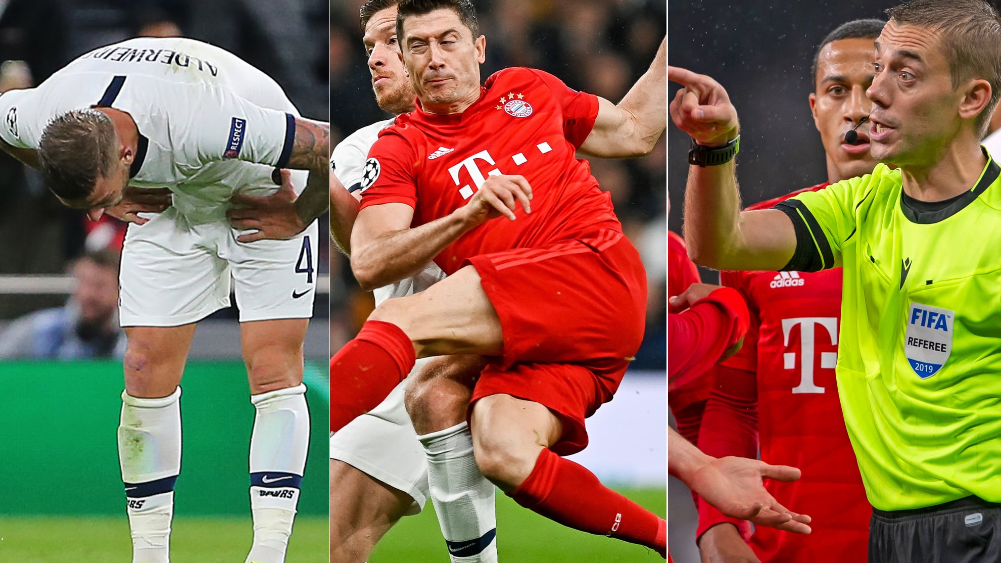 Kicker Noten Drei Einser Fur Die Bayern Die Spurs Kette Desastros Champions League Bildergalerie Kicker