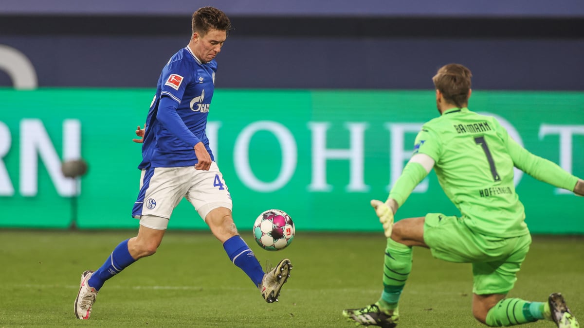 Schalke - Hoffenheim 40 Traumduo Hoppe und Harit überragt
