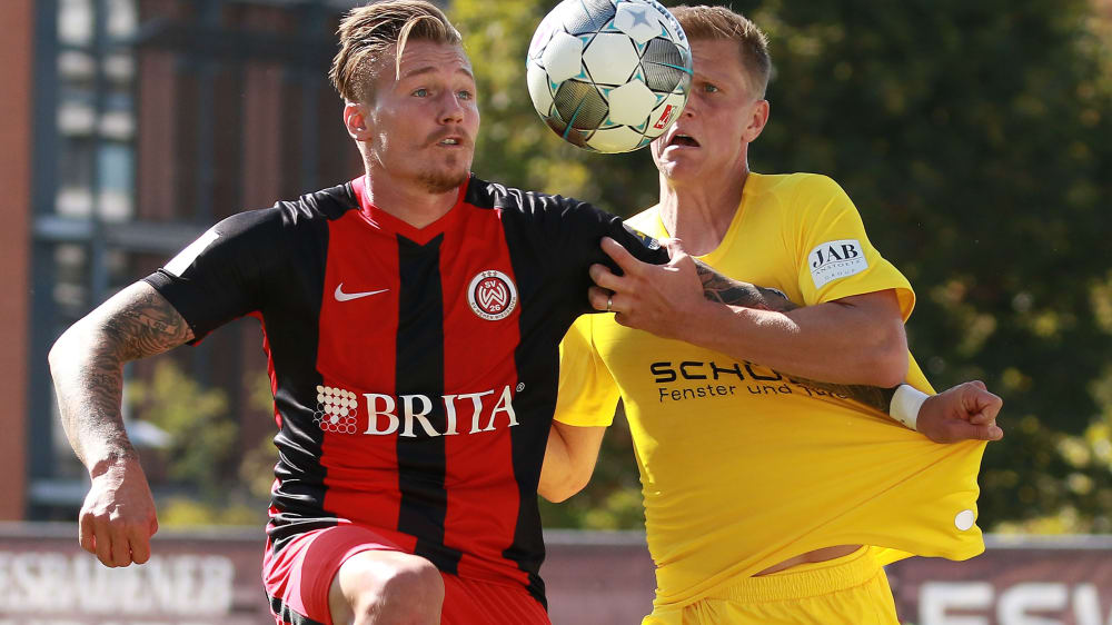 Seine Tore brachten nichts: Manuel Schäffler (li.) traf doppelt, doch die Arminia und Joakim Nilsson schossen gleich fünf Tore.