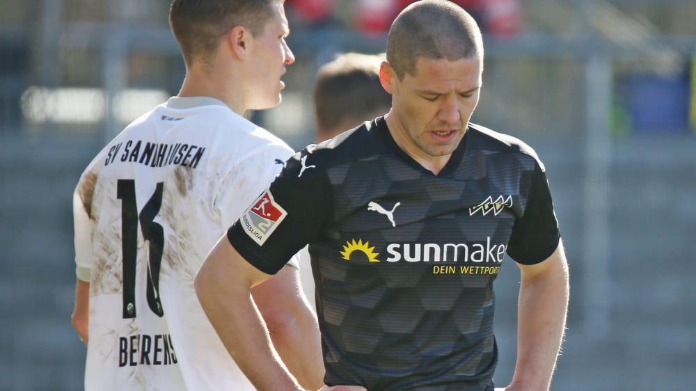 Kurzes Startelf-Debüt: Adam Susac sah Rot und fehlt Osnabrück.