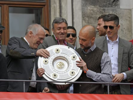 Domenec Torrent und Pep Guardiola