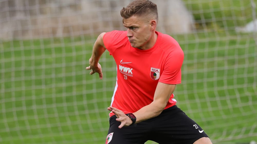 Auf dem Trainingsplatz und wieder eine Kader-Option: Alfred Finnbogason.