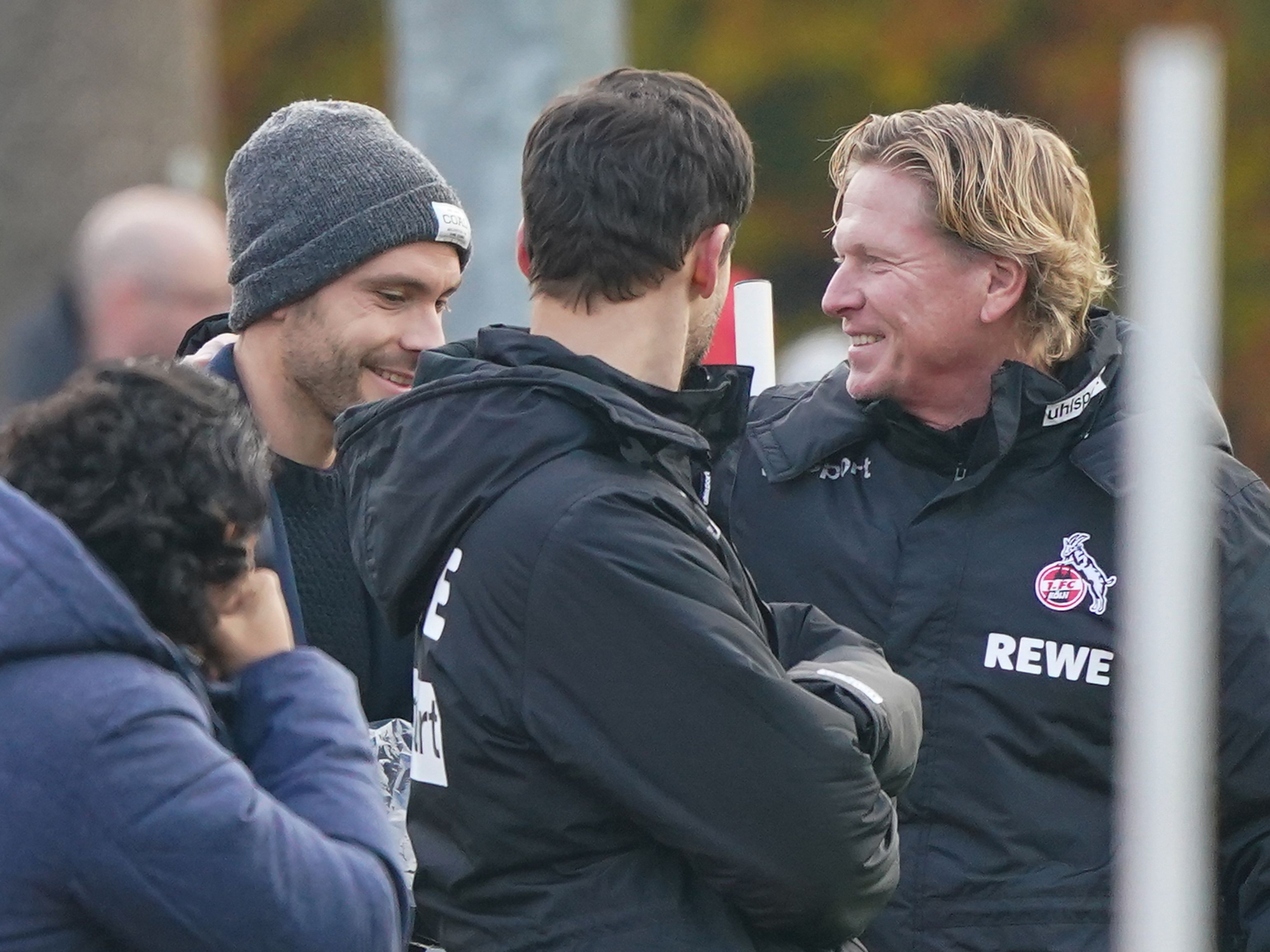 Jonas Hector (li.) und Markus Gisdol