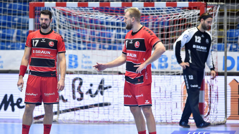 Er verlässt die MT im Sommer gen Wetzlar: Felix Danner (#17, im Gespräch mit Julius Kühn).