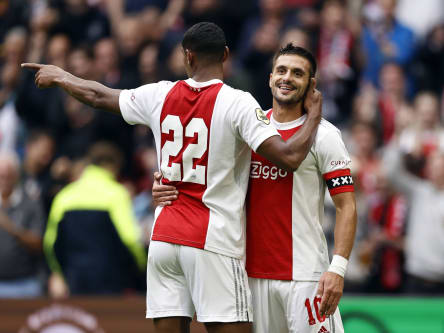 Sebastien Haller und Dusan Tadic