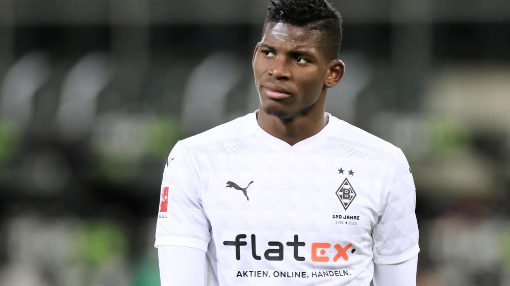 Soll nach seiner Hand-OP schnell wieder ins Training einsteigen: Gladbachs Stürmer Breel Embolo.
