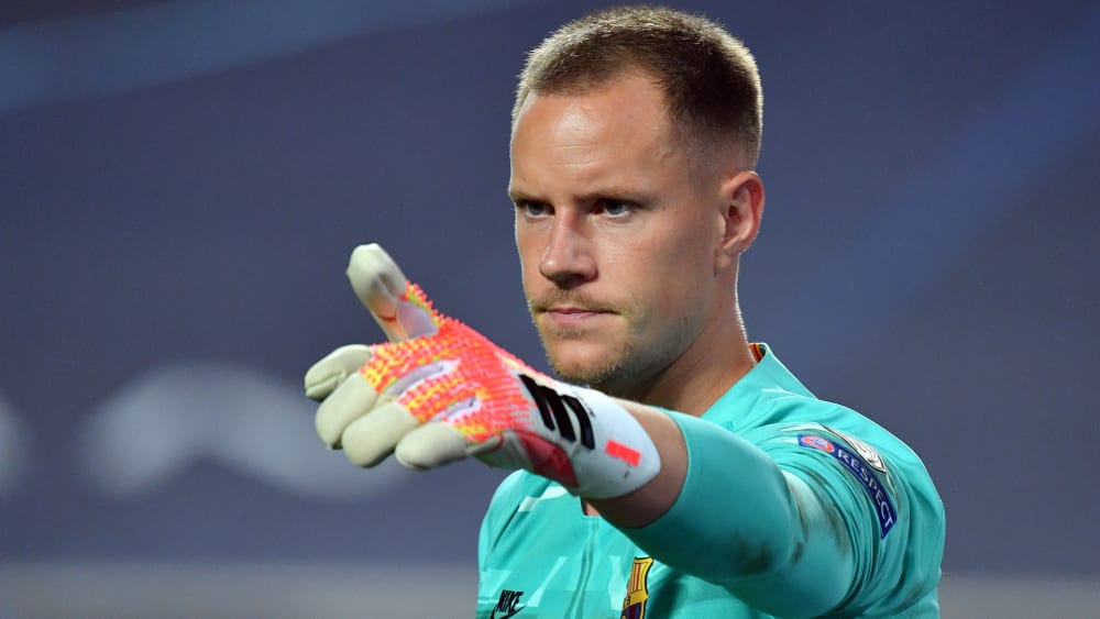 Er verlängerte seinen Vertrag in Barcelona bis 2025: Marc-André ter Stegen.