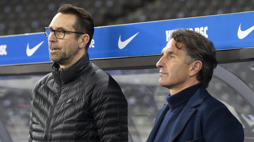 Ihre Zeit in der Hauptstadt ist abgelaufen: Michael Preetz und Bruno Labbadia.