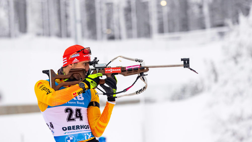 Starke Vorstellung beim Sprint in Oberhof: Arnd Peiffer.