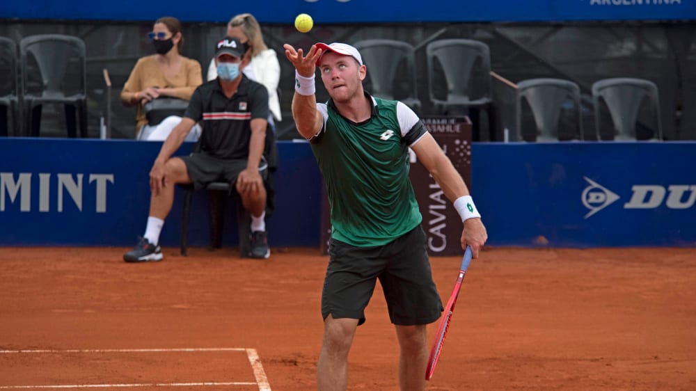 Er steht in Argentinien im Achtelfinale: Dominik Koepfer.